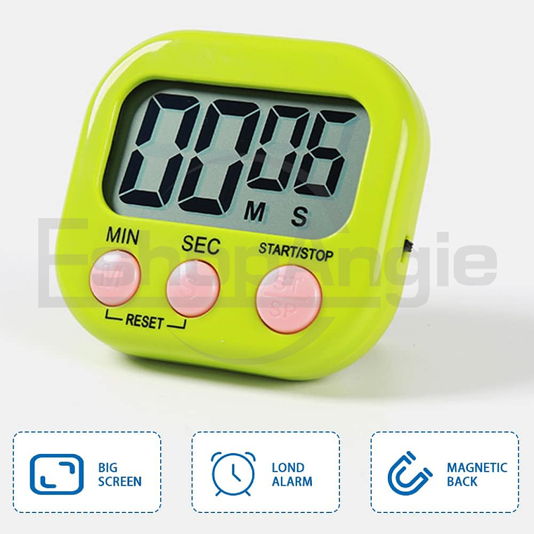 Timer Digital De Cocina Reloj Temporizador 3