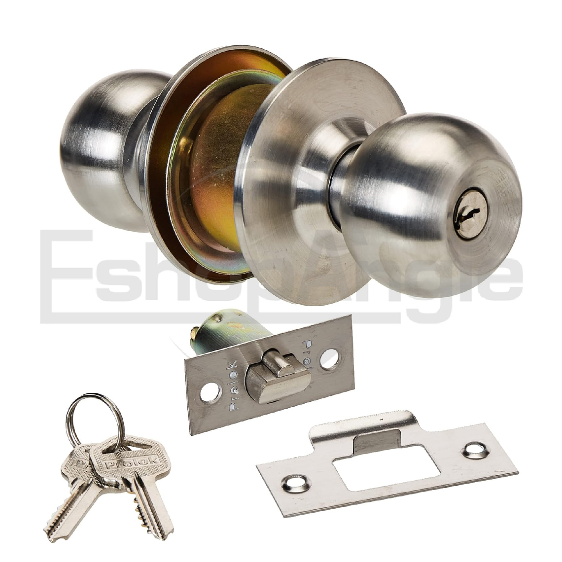 Cerradura Pomo Chapa De Casa Dormitorio / Baño 1