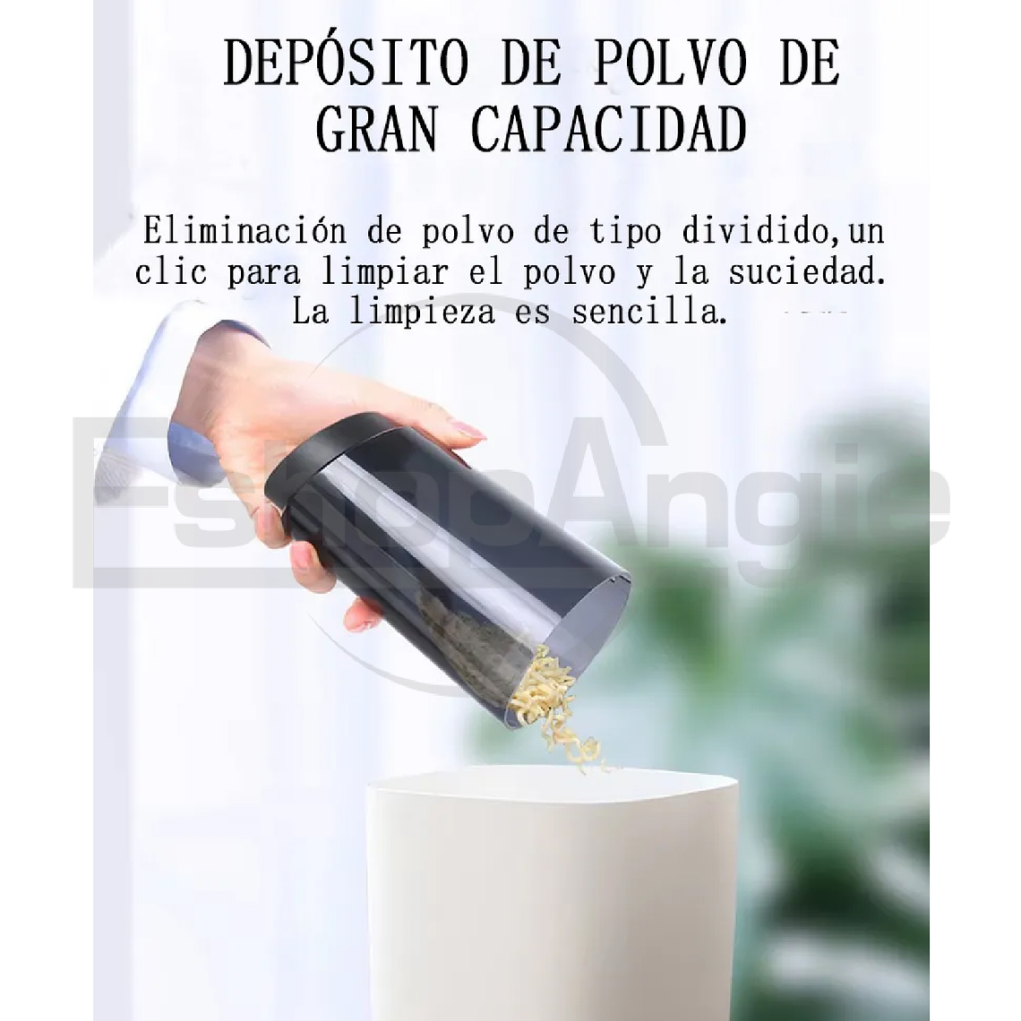 Aspiradora De Mano Portátil 12v Para Auto Casa Recargable 4