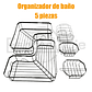 Set 5 Piezas Esquinero Organizador Ducha Baño Con Adhesivos - Miniatura 2