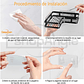 Set 5 Piezas Esquinero Organizador Ducha Baño Con Adhesivos - Miniatura 3