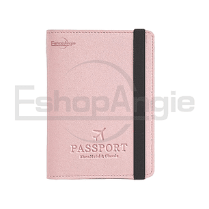 Porta Pasaporte Documentos Funda Protectora Viaje Con Rfid