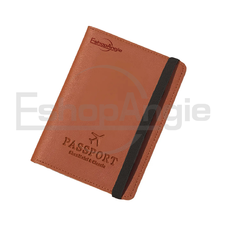 Porta Pasaporte Documentos Funda Protectora Viaje Con Rfid 3