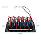 Panel Interruptor Led Encendido 12v A 24v / 6 Switch - Miniatura 3