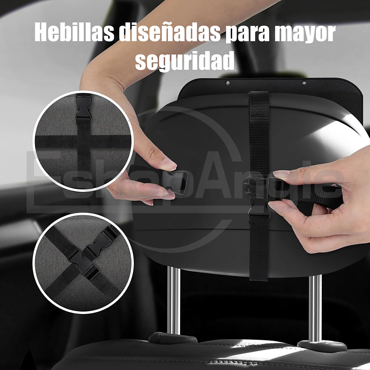 Espejo Retrovisor Auto Bebe 360° Seguridad Silla Espalda Xl 3