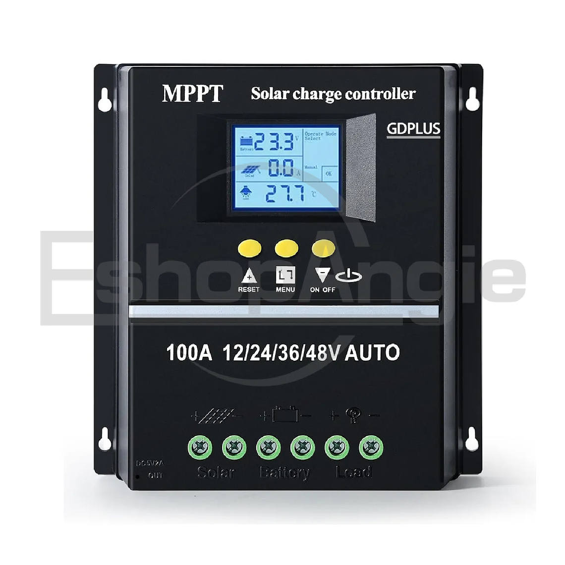 Controlador Regulador Carga Solar Mppt 100a 12/24/36/48 Vol 1
