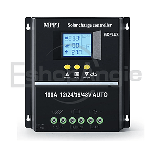 Controlador Regulador Carga Solar Mppt 100a 12/24/36/48 Vol