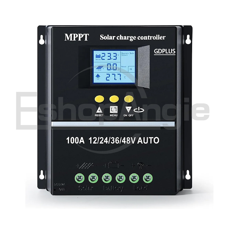 Controlador Regulador Carga Solar Mppt 100a 12/24/36/48 Vol 1