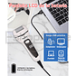 Removedor De Callos Eléctrico De Pie Kit Pedicura Recargable - Miniatura 5