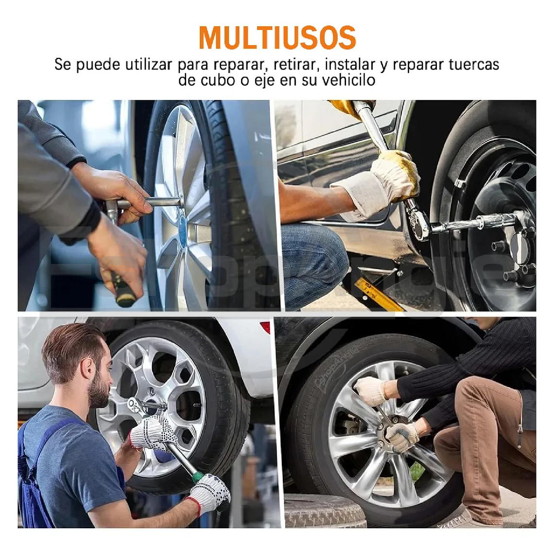 Juego Dados Largos De Impacto 8 - 32mm 20 Piezas 6