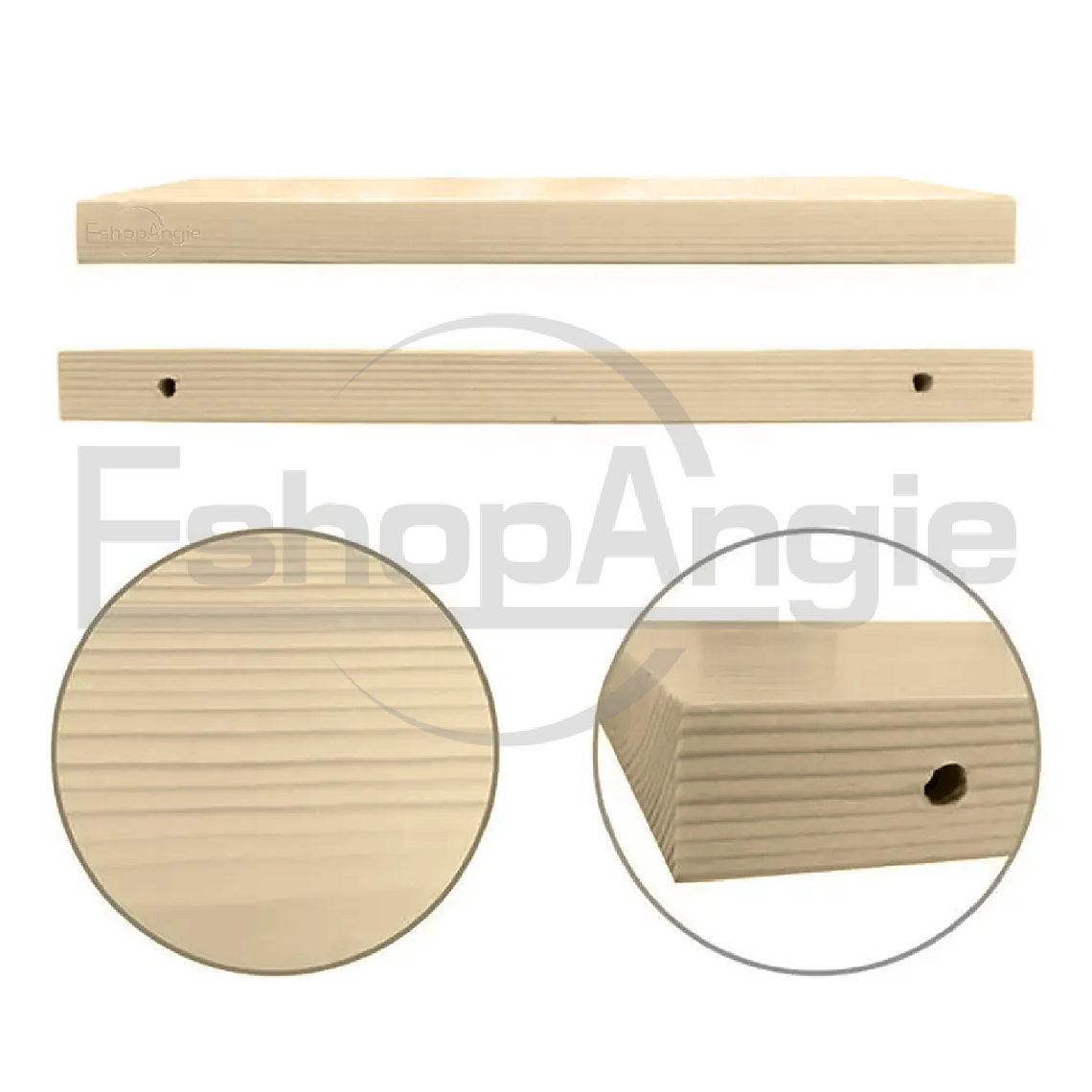 Repisas Estantes Flotantes Minimalista De Madera 3 Niveles 2