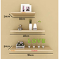 Repisas Estantes Flotantes Minimalista De Madera 3 Niveles - Miniatura 6