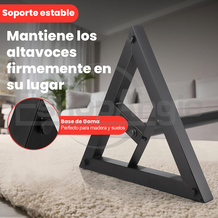 Par De Atriles De Monitor Estudio Soporte Ajustable 3