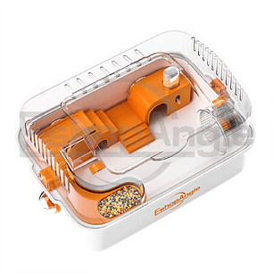 Jaula Premium De Acrílico Para Hámster, Cuy, Erizo, Mascotas