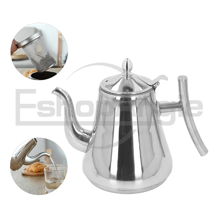 Tetera Infusor Acero Inoxidable Para Té Y Infusiones 1 Litro 1