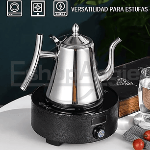 Tetera Infusor Acero Inoxidable Para Té Y Infusiones 1 Litro