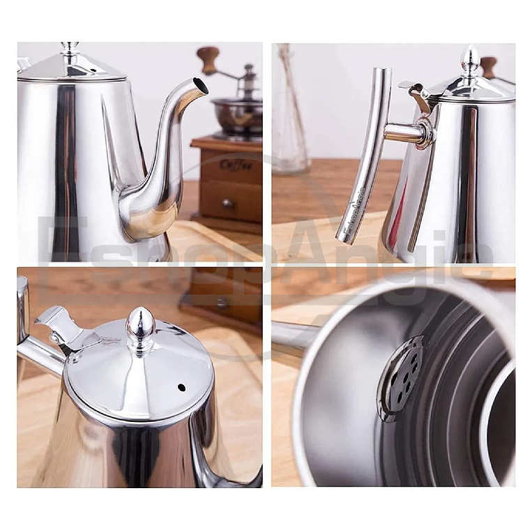 Tetera Infusor Acero Inoxidable Para Té Y Infusiones 1 Litro 5