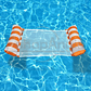 Hamaca Flotante Inflable De Piscina Colchón Flotador Silla - Miniatura 5