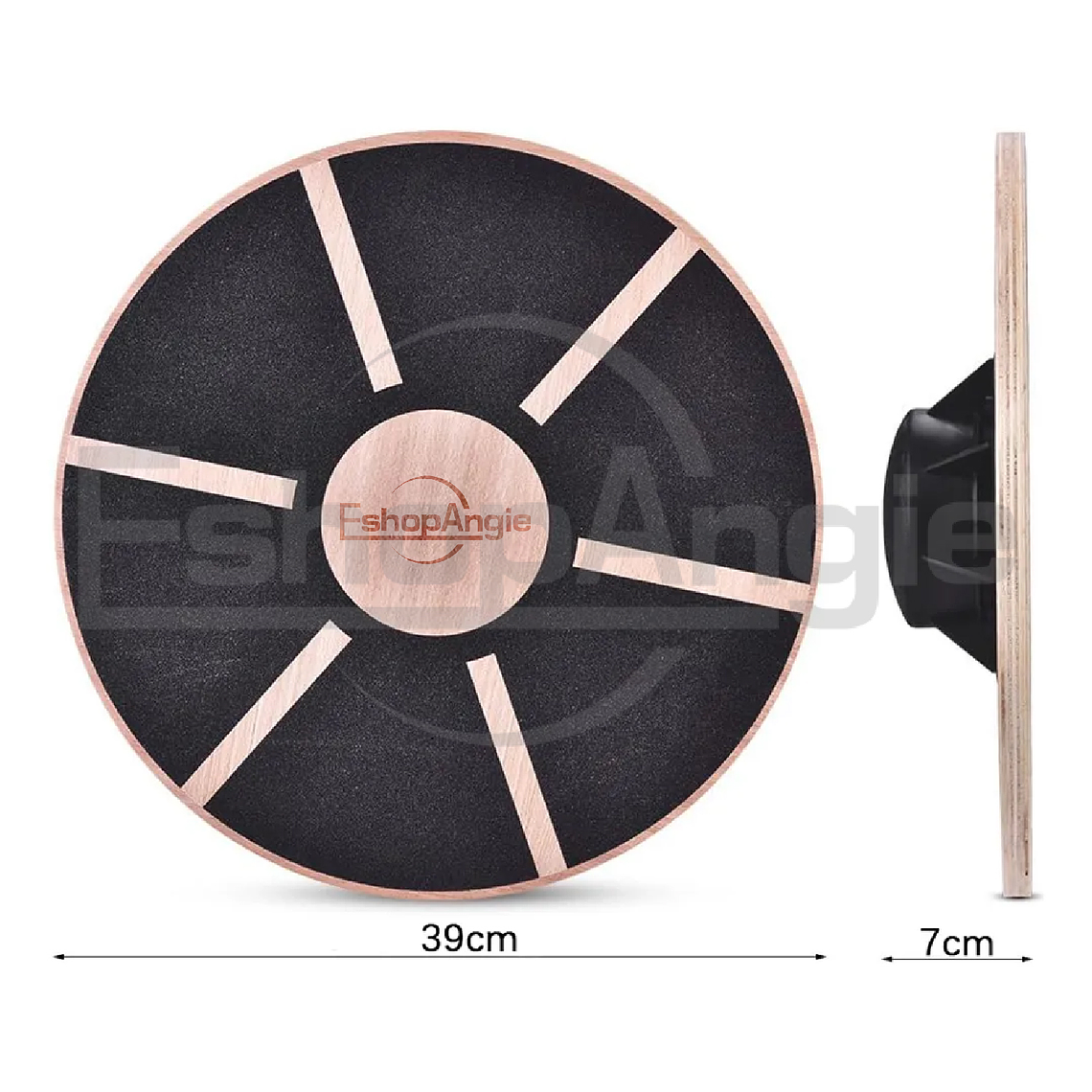 Tabla Disco Equilibrio Balance Madera Fisioterapia Fitness 6