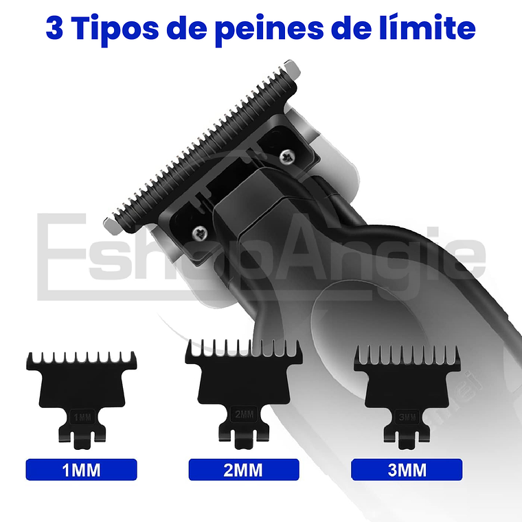 Cortadora De Cabello Patillera Trimmer Kemei Km-2299 2