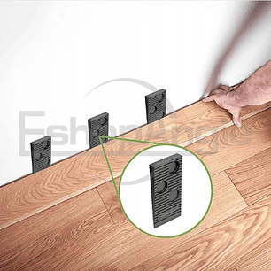 Kit Instalación Piso Flotante Profesional Con Martillo Goma