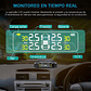 Sistema Monitoreo Presión Neumáticos Auto Tpms Solar - Miniatura 5