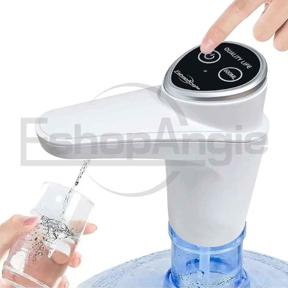 Dispensador Agua Electrico Portatil Usb Bidon Botellon 1