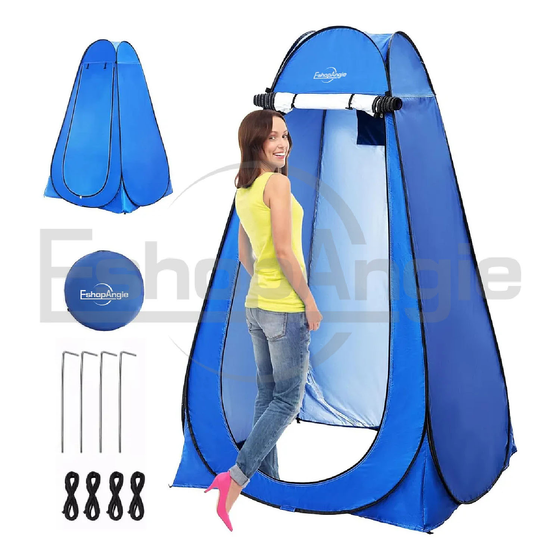 Carpa Baño Vestidor Portátil Camping Playa Ducha Autoarmable 1