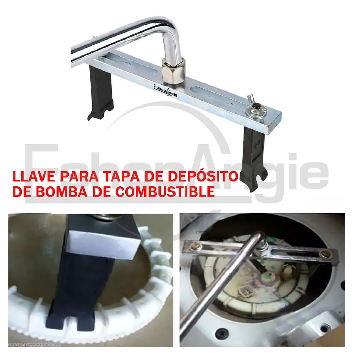Llave Extractor Tapa Tanque Bomba De Gasolina Universal 3