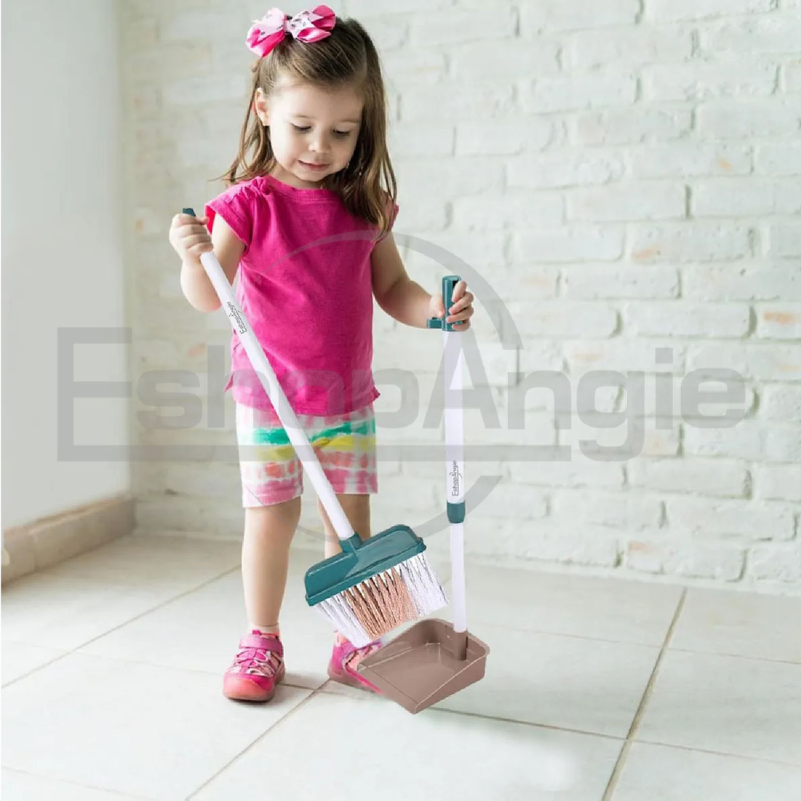 Juguete De Limpieza Set 8pcs Juego De Aseo Didáctico Niños 7