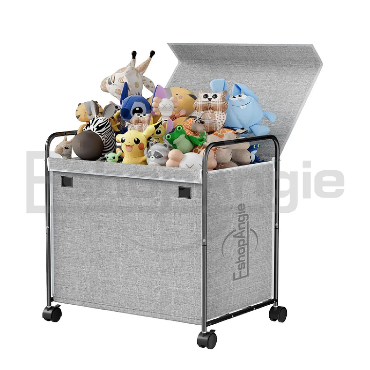 Cesto Organizador Multiuso Ropa Juguetes Con Ruedas 1