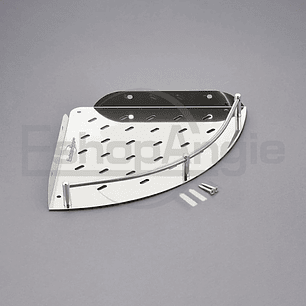 Set 4 Organizador Esquinero Ducha Acero Inoxidable Repisa