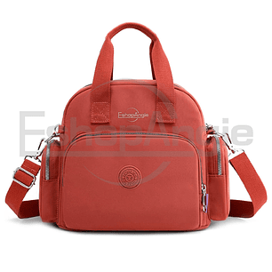 Mochila Bolso Mujer Nylon Multifuncional Con Usb Para Viaje