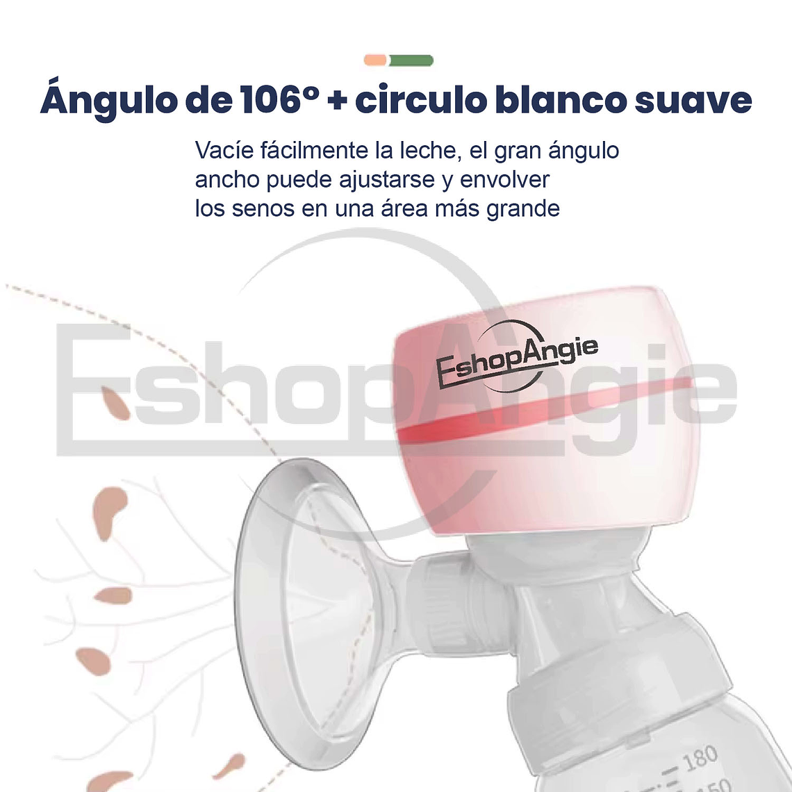 Saca Leche Extractor Materno Inalambrico 180ml Recargable 4
