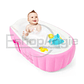 Bañera Tina Inflable Bebés Portátil Plegable Antideslizante - Miniatura 1