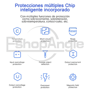 Cargador Inalambrico Carga Rapida Kuulaa 15w Qi Universal