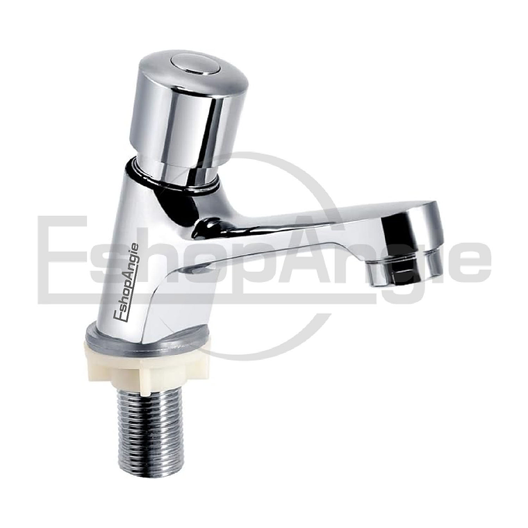 Llave Temporizada Lavamanos Lavatorio Cromada 1