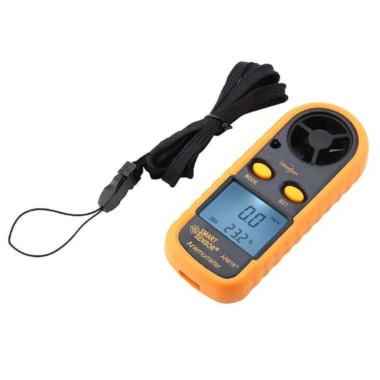 Anemometro Termometro Digital Ar816 Medidor Del Viento 6