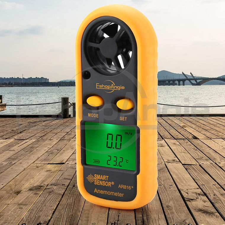 Anemometro Termometro Digital Ar816 Medidor Del Viento 1