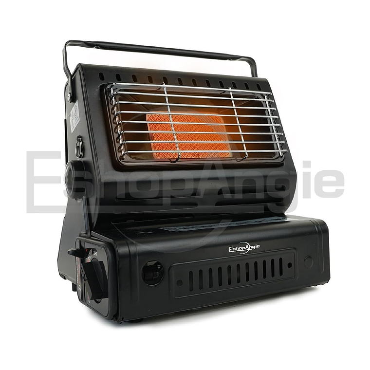 Calefactor Cocinilla Gas Hibrida 2 En 1 Portatil Camping 1