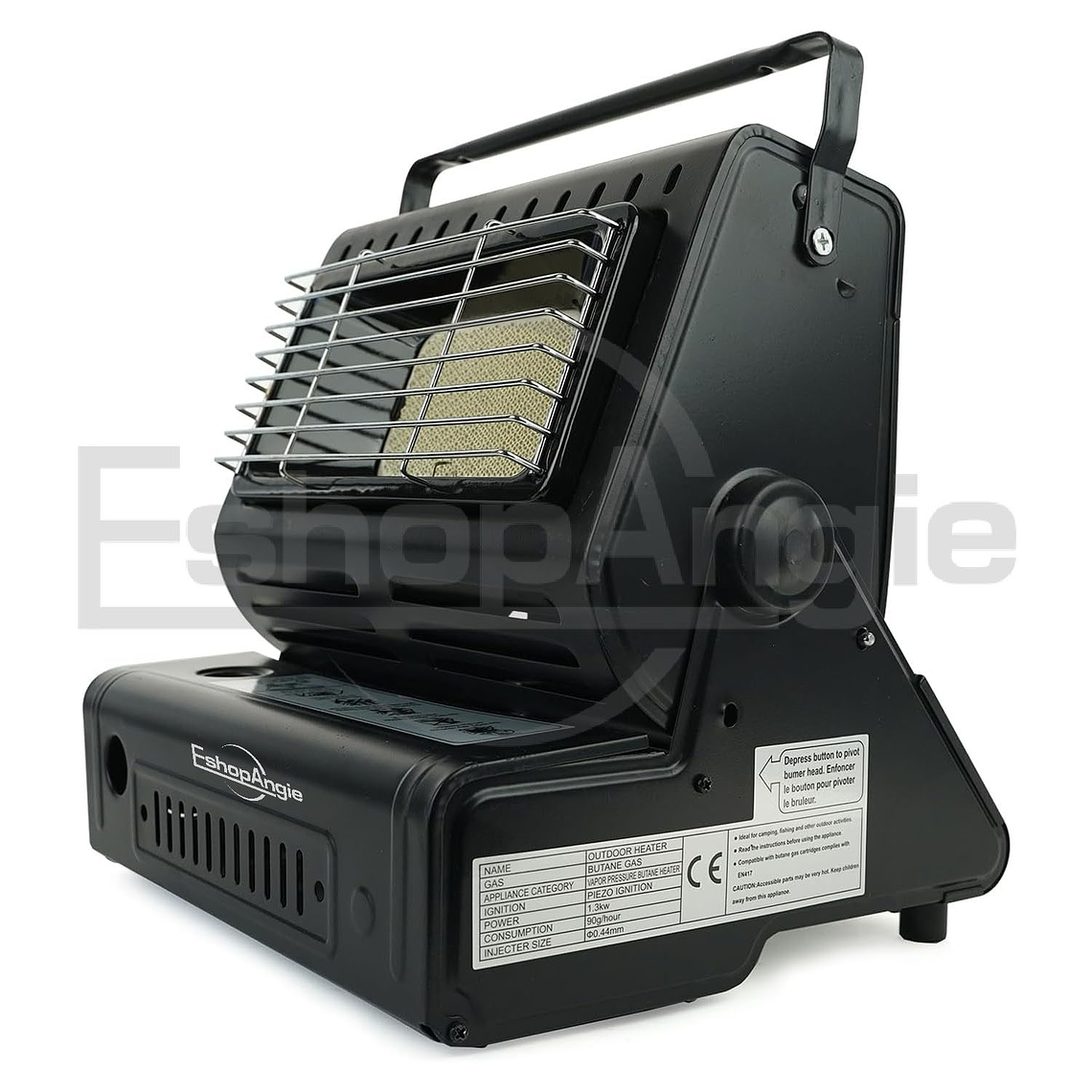 Calefactor Cocinilla Gas Hibrida 2 En 1 Portatil Camping 3