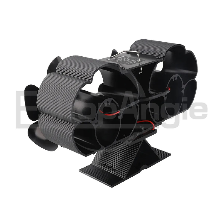 Ventilador Estufa A Leña 6 Aspas Chimenea Sin Electricidad 2