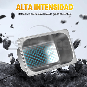 Pack 6 Deposito Gastronomico Acero 16 Cm X 26.5 Cm Con Tapa