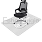 Alfombrilla Tapete Protector Para Silla De Oficina Piso Pvc 1.2 M 75 Cm  - Miniatura 1