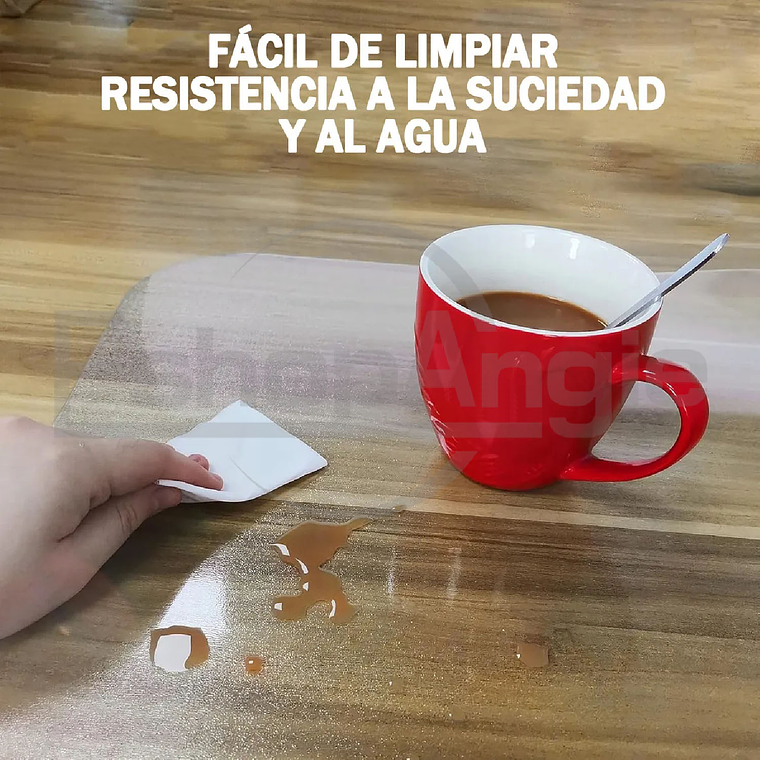 Alfombrilla Tapete Protector Para Silla De Oficina Piso Pvc 1.2 M 75 Cm  5