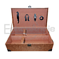 Caja Para Vinos Maleta De Cuero Con Accesorios - Miniatura 2
