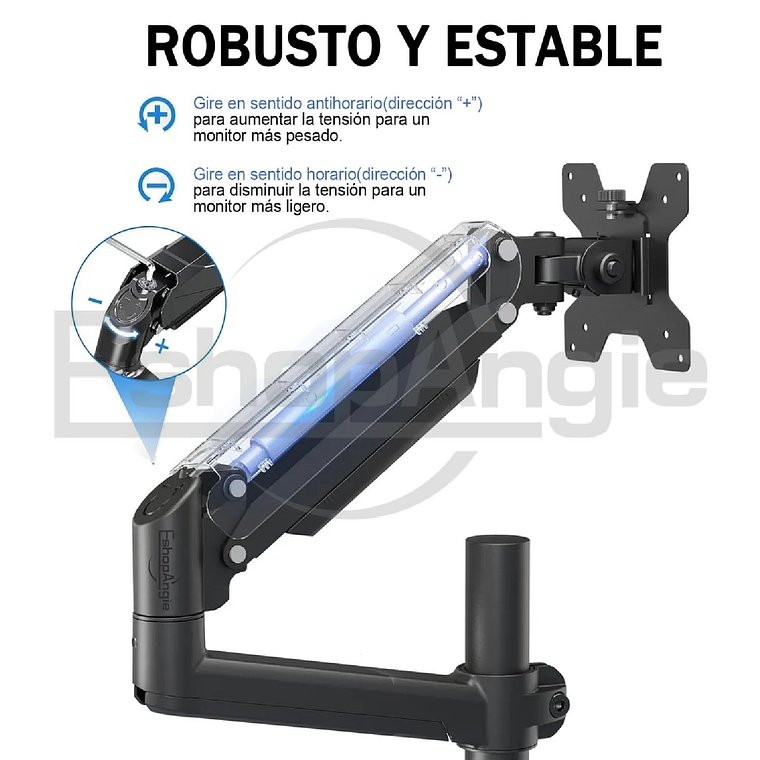 Brazo Soporte Doble Monitor Escritorio 13 A 32 Pulgadas 9kg 7