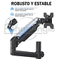 Brazo Soporte Doble Monitor Escritorio 13 A 32 Pulgadas 9kg - Miniatura 7