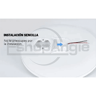 Plafón Led Redondo Delgado Moderno Foco 42w Frio/calido