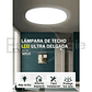 Plafón Led Redondo Delgado Moderno Foco 42w Frio/calido - Miniatura 5